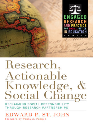 cover image of Research, Actionable Knowledge, and Social Change